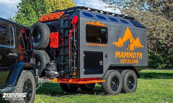 Tall Boy 越野拖挂高顶+全铝+强越野！pg模拟器试玩探险党终极选择！Mammoth(图4)